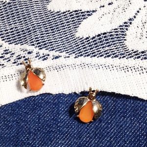 NWT Kate Spade cute bug stud earrings